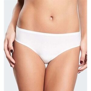 NEW Chantelle 3PR O/S Soft Stretch Seamless Bikini Panty 2643 Ivory 130885